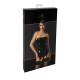 Корсет з підв'язками для панчіх Noir Handmade F381 Dominae Venom PVC corset-belt L-7