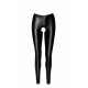 Легінси Noir Handmade F304 Taboo wetlook leggings with open crotch and bum - L-3
