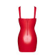 Сукня Noir Handmade F364 Bombshell Lace-Up Mini Dress Red XS-6