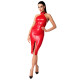 Сукня Noir Handmade F354 Red powerwetlook dress - 3XL-2