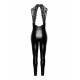 Комбінезон Noir Handmade F342 Powerwetlook and lace overall - XL-6