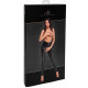 Легінси Noir Handmade F304 Taboo wetlook leggings with open crotch and bum - XXL-5