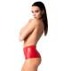 Шорти Noir Handmade F356 Red powerwetlook shorts - S-2