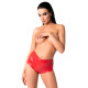 Шорти Noir Handmade F356 Red powerwetlook shorts - S-4