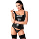 Топ Noir Handmade F346 Powerwetlook top - XXL
