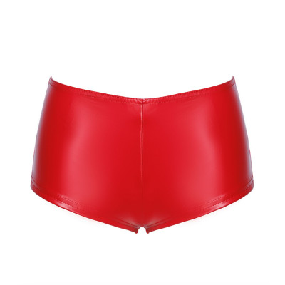 Шорти Noir Handmade F356 Red powerwetlook shorts - M