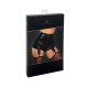 Шортики Noir Handmade F325 Glam suspender wetlook and vinyl shorts - 3XL-7