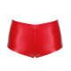 Шорти Noir Handmade F356 Red powerwetlook shorts - XL-5