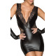 Сукня Noir Handmade F212 Powerwetlook and lace minidress - XL-2