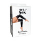Вінілові гетри Art of Sex - Bernadette, колір чорний, розмір S-2