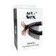 Вінілові мітенки Art of Sex - Lerona, розмір S, колір чорний-2