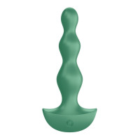 Анальный стимулятор-бусины с двумя моторами Satisfyer Lolli-Plug 2 Green