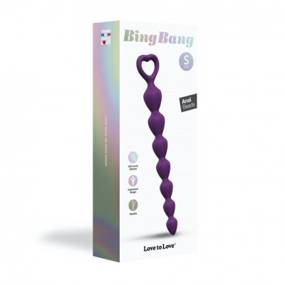 Анальний ланцюжок Love To Love BING BANG S - PURPLE RAIN Анальний ланцюжок Love To Love BING BANG S - PURPLE RAIN