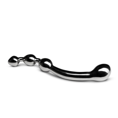 Анально-вагінальний стимулятор Sinner Gear Unbendable – Multi-Stim Pleasure Wand Metal Anal Dildo Анально-вагінальний стимулятор Sinner Gear Unbendable – Multi-Stim Pleasure Wand Metal Anal Dildo