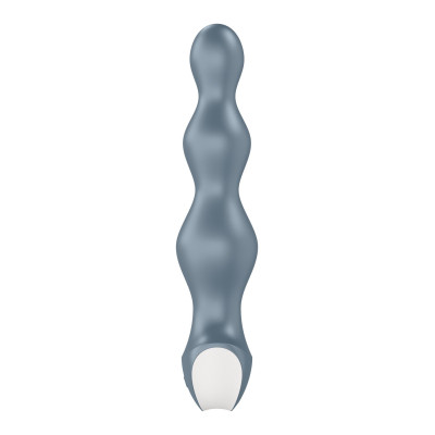 Анальний стимулятор-намистини з двома моторами Satisfyer Lolli-Plug 2 ice blue Анальний стимулятор-намистини з двома моторами Satisfyer Lolli-Plug 2 ice blue