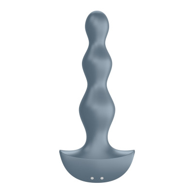 Анальний стимулятор-намистини з двома моторами Satisfyer Lolli-Plug 2 ice blue Анальний стимулятор-намистини з двома моторами Satisfyer Lolli-Plug 2 ice blue