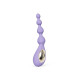 Анальне намисто з вібрацією LELO Soraya Beads Violet Dusk, різний діаметр намистин, 8 режимів