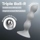 Анальний стимулятор-намистини Satisfyer Triple Ball-R Grey-6