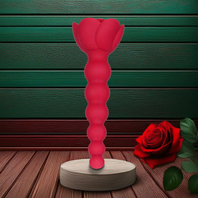 Анальний ланцюжок Lux Active с розой - Champion Rose