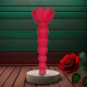 Анальний ланцюжок Lux Active с розой - Champion Rose-13