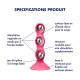 Анальний стимулятор-намистини Satisfyer Triple Ball-R Red-4