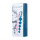 Набор анальных бус Satisfyer Beads Colored, силикон , макс. диаметр 3,3см и 3,5см-4