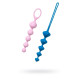 Набор анальных бус Satisfyer Beads Colored, силикон , макс. диаметр 3,3см и 3,5см-1