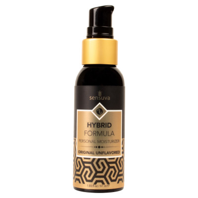 Смазка водно-силіконова Sensuva Hybrid Formula (57 мл) без цукру, підходить для оральних ласк