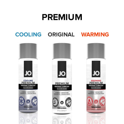 Охолоджувальний лубрикант на силіконовій основі System JO PREMIUM — COOLING (60 мл)