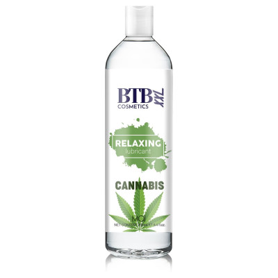 Змазка на водній основі BTB FLAVORED CANNABIS (250 мл)