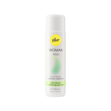 Лубрикант на водній основі pjur Woman Aloe 100 мл з екстрактом алое, зволожувальний, без парабенів