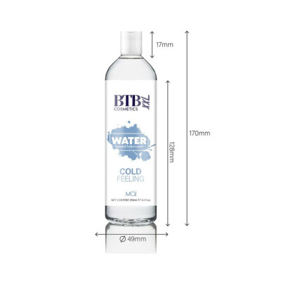 Охолоджуюча змазка на водній основі BTB COLD FEELING (250 мл)