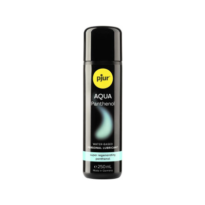 Змазка на водній основі pjur Aqua Panthenol 250 мл з пантенолом, догляд та зволоження
