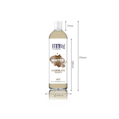 Змазка на водній основі BTB FLAVORED CHOCOLAT з ароматом шоколаду (250 мл)