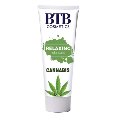Змазка на водній основі BTB FLAVORED CANNABIS (100 мл)