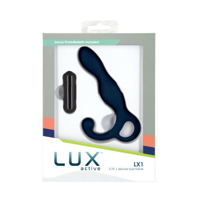 Масажер простати Lux Active – LX1 – Anal Trainer 5.75" – Dark Blue
