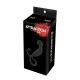 Масажер простати MAI Attraction Toys №80 Black, довжина 13,4 см, діаметр 3,2 см-2