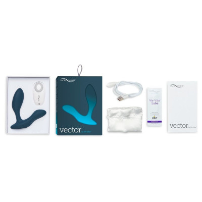 Масажер простати з вібрацією We-Vibe Vector