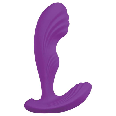 Вібромасажер простати S Pleasures Premium Cozy, Purple, з рельєфною головкою, 10 режимів Вібромасажер простати S Pleasures Premium Cozy, Purple, з рельєфною головкою, 10 режимів