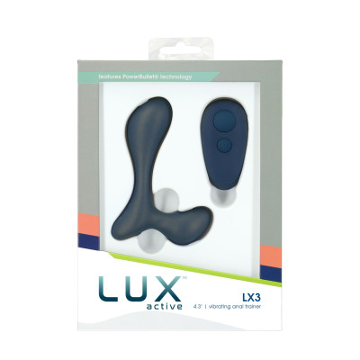 Масажер простати Lux Active – LX3 Vibrating Anal Trainer, пульт ДК