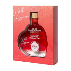 Масажна олія EXSENS With Passion Candy Apple 50мл розігріваюча, без цукру, їстівна