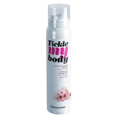 Масажна піна Love To Love TICKLE MY BODY Cherry Blossom (150 мл) зволожуюча