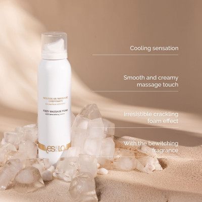 Масажна піна YESforLOV FIZZY MASSAGE FOAM with bewitching scent 150 мл