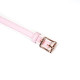 Шкіряна маска на очі Liebe Seele White & Pink Fairy Goat Leather Blindfold-3