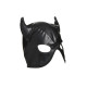 Маска Master Series Dungeon Demon Bondage Mask with Horns - Black-2