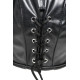 Маска Master Series Dungeon Demon Bondage Mask with Horns - Black-5