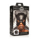 Маска Master Series Dungeon Demon Bondage Mask with Horns - Black-8