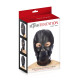 Капюшон з кляпом для БДСМ Fetish Tentation BDSM hood in leatherette with removable gag-2