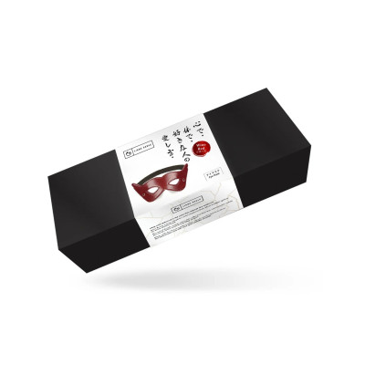 Шкіряна маска на очі Liebe Seele Wine Red Eye Mask
