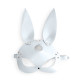 Шкіряна маска Зайчика Art of Sex - Bunny mask, колір Білий-2